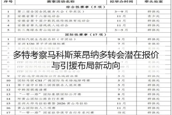 多特考察马科斯莱昂纳多转会潜在报价与引援布局新动向